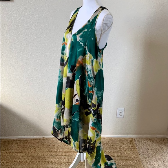 Ark & Co Abstract Print Hi-lo Dress - Picture 2 of 7